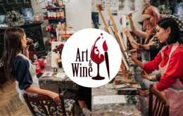 Art&Wine - Pašu rokām radīta glezna 3 stundu laikā